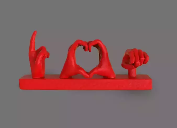 Love u Hand Gestures