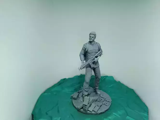 Joel  Pedro Pascal The Last of Us Television series Stl 3d model