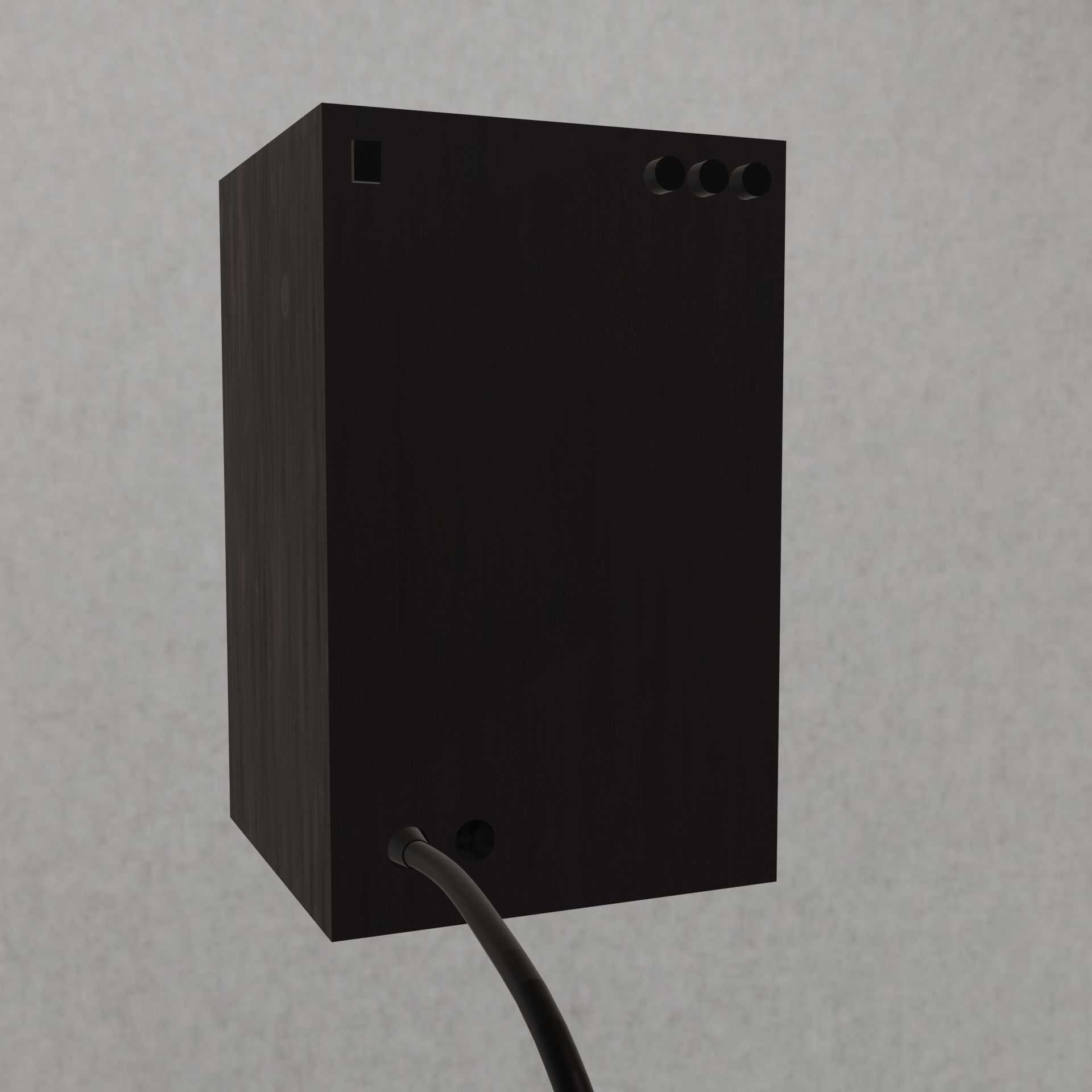 Dynamic speaker 3D model_3