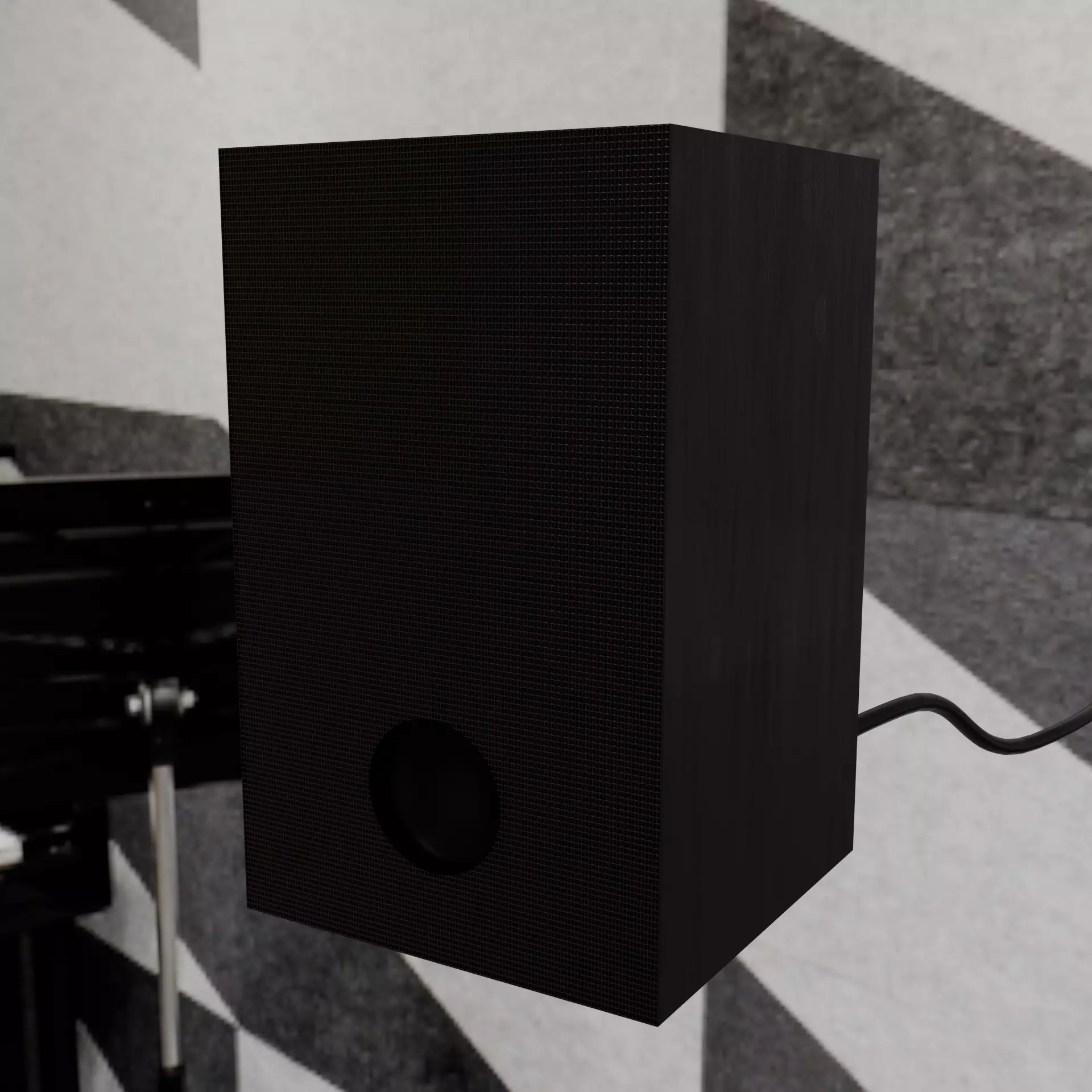 Dynamic speaker 3D model_0