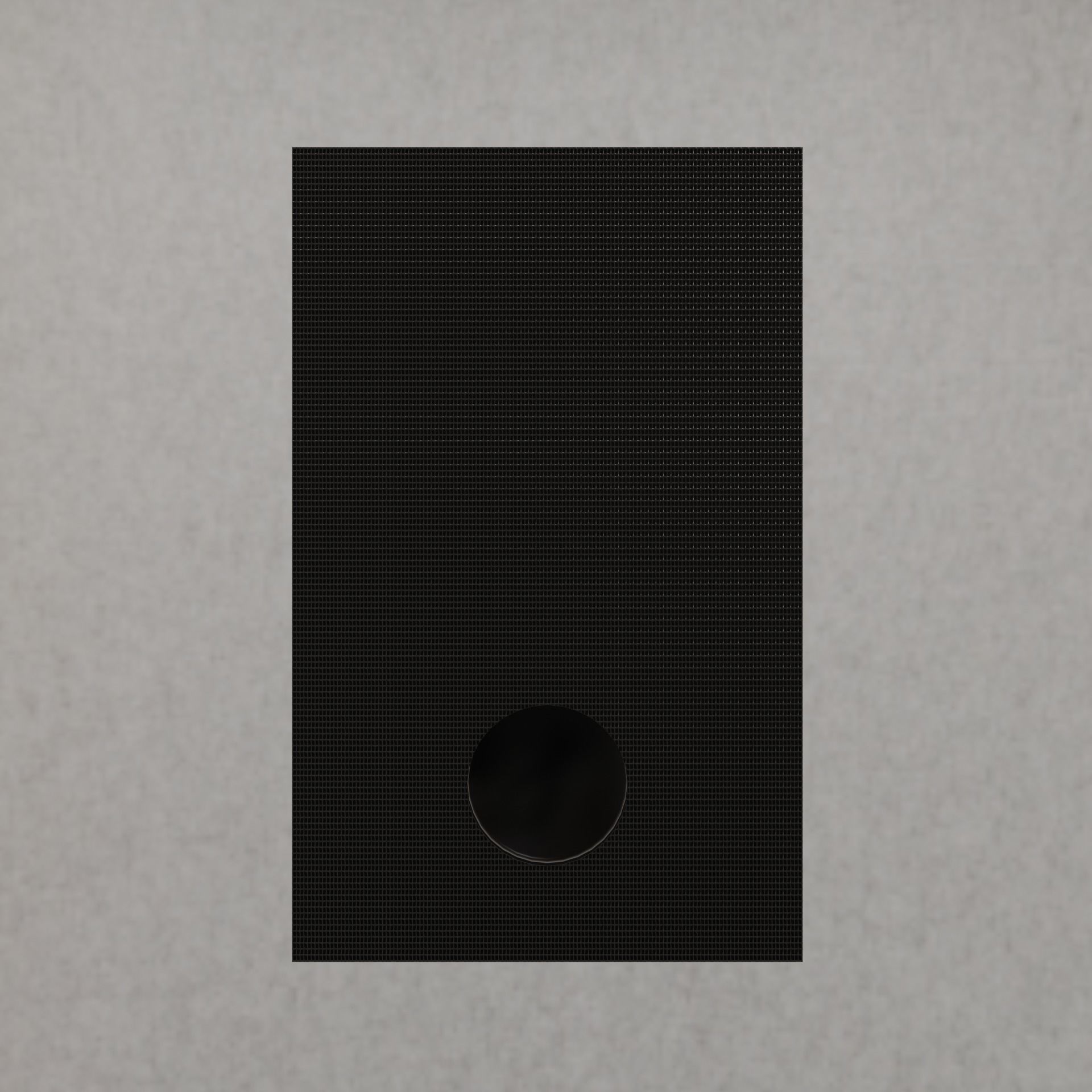 Dynamic speaker 3D model_1