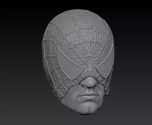 tobey maguire spider-man half mask headsculpt