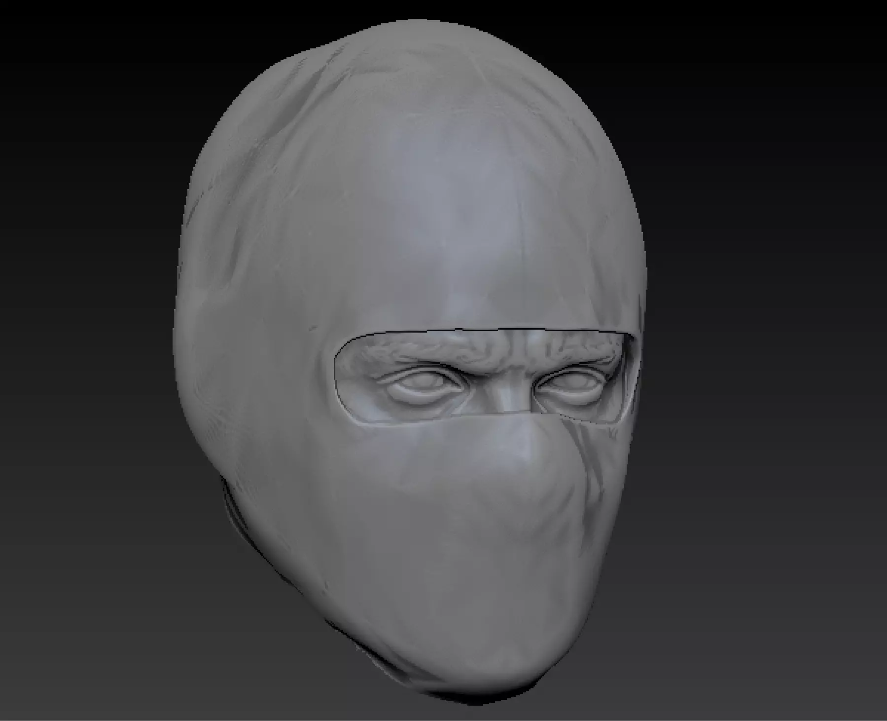 human spider headsculpt tobey maguire 3D print model_0