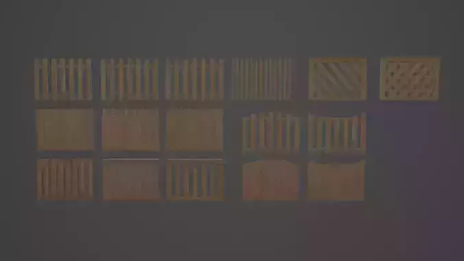 16 Picket fence styles