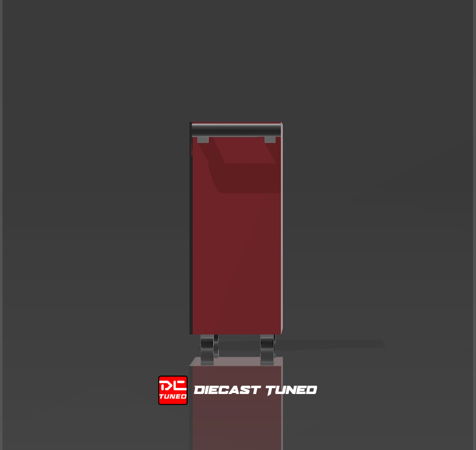 Toolbox with handle Mechanic Shop Repair for Dioramas 3D print model_2