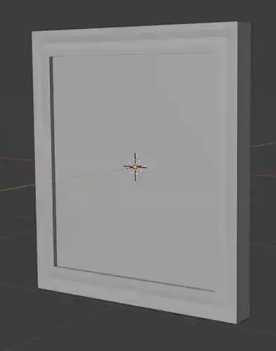 lowpoly picture frame
