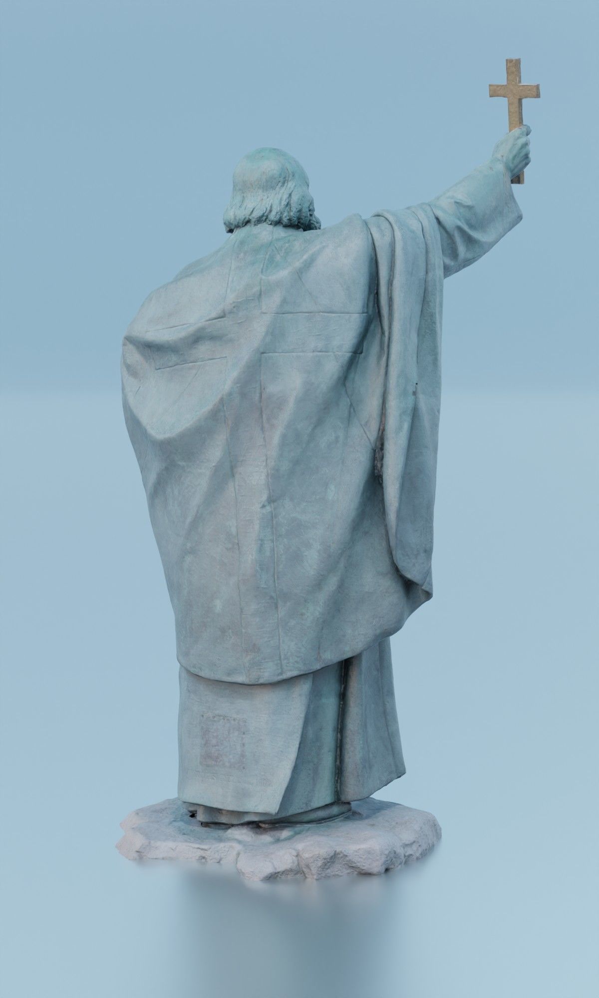 St Gellert Statue Hungary 3D print model_2