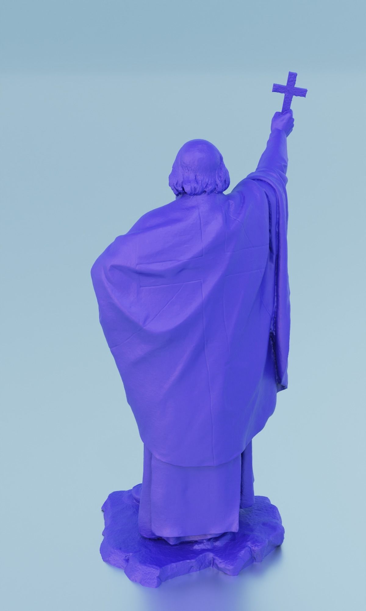 St Gellert Statue Hungary 3D print model_8