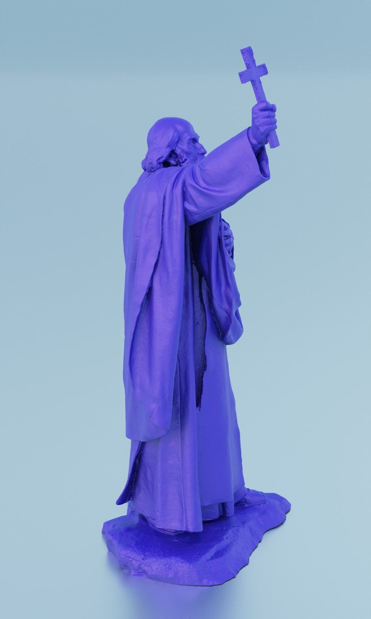 St Gellert Statue Hungary 3D print model_7