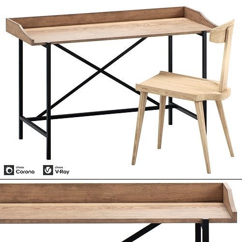 La Redoute Interieurs Siuri Desk 3D model