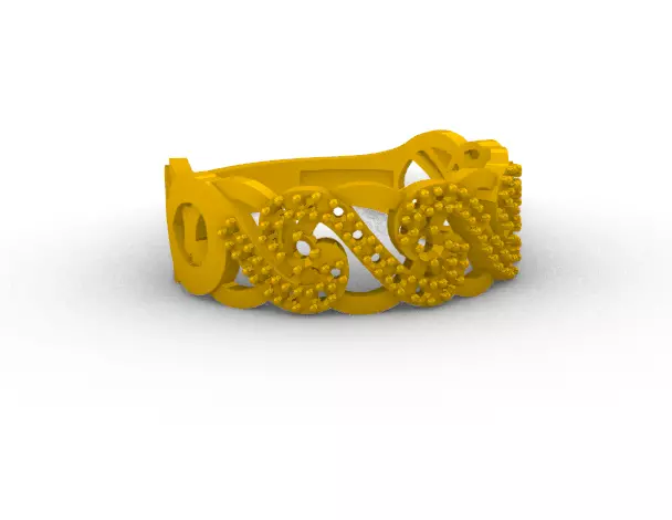 Ladys Hoop Argolla De Dama SM 3D print model