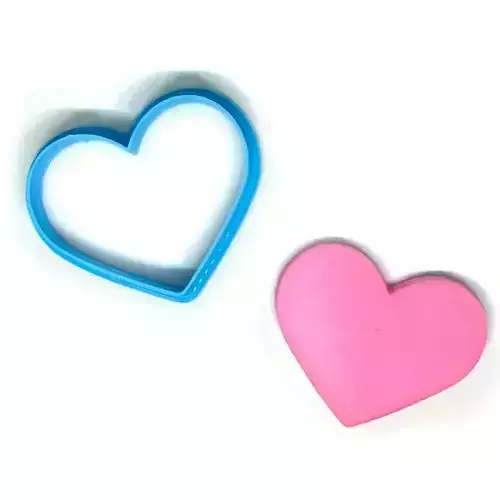 Heart cookie cutter