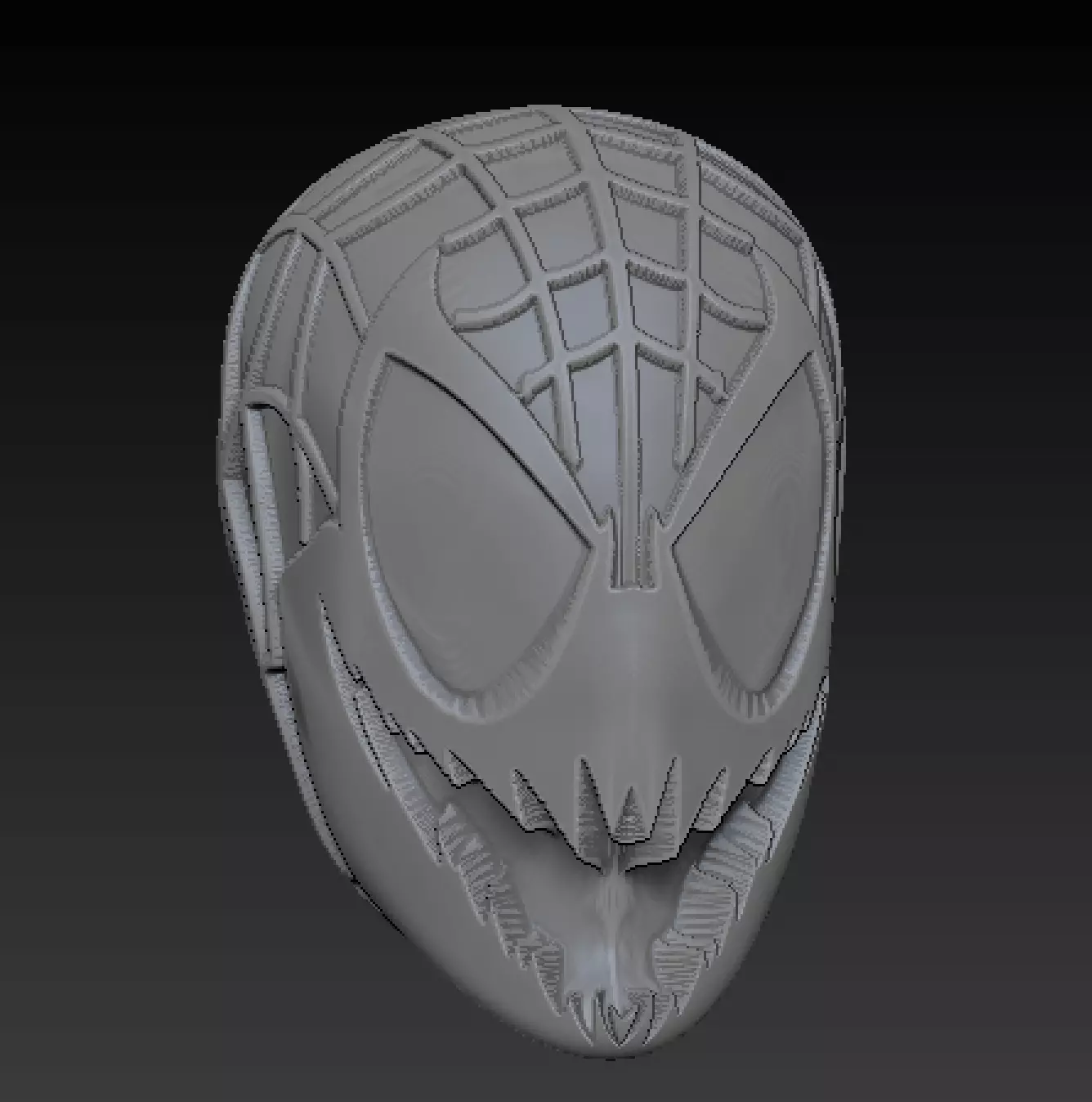 spider carnage headsculpt 3D print model_0