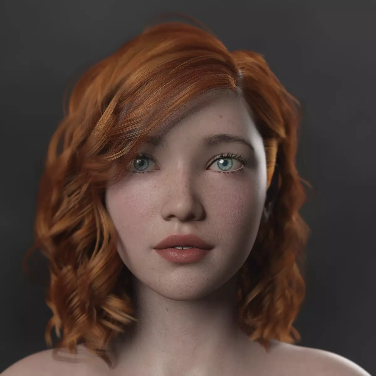 Alexa V4 High Quality Textures for G8 Female 3D model_0