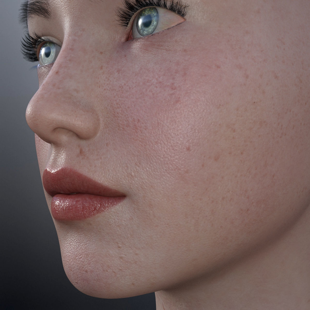 Alexa V4 High Quality Textures for G8 Female 3D model_8