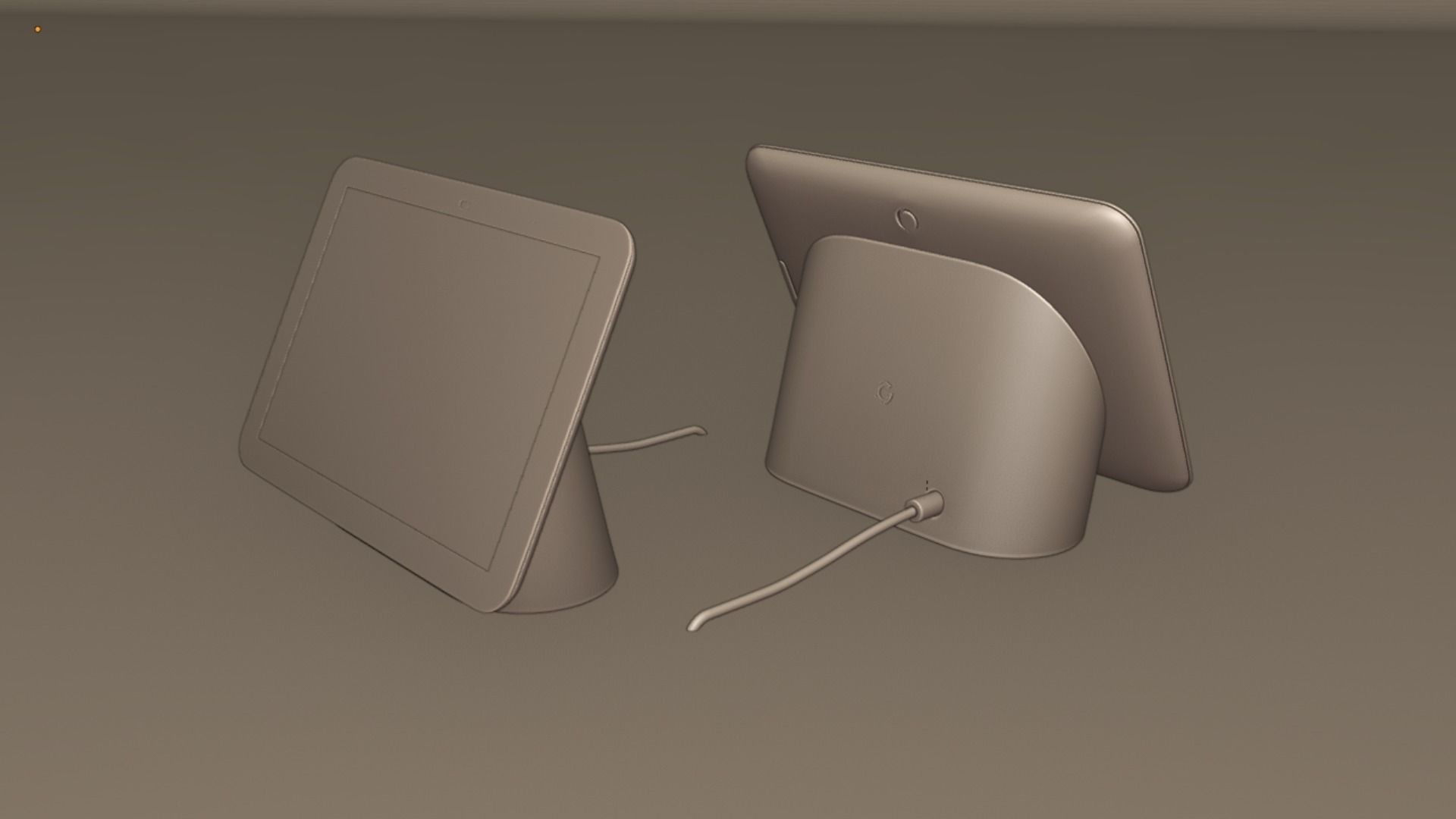 Google Full Smart Home collection All products and colors 3D model_29