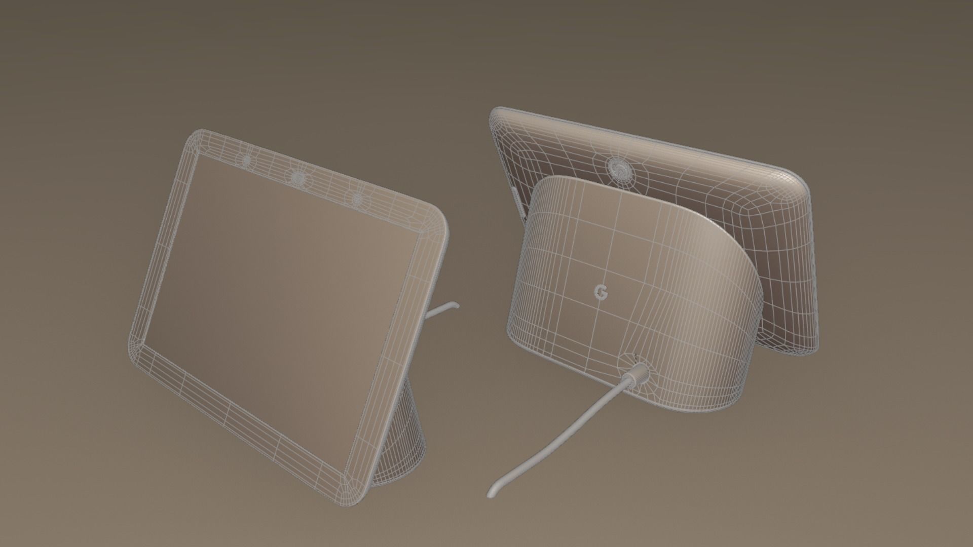 Google Full Smart Home collection All products and colors 3D model_30