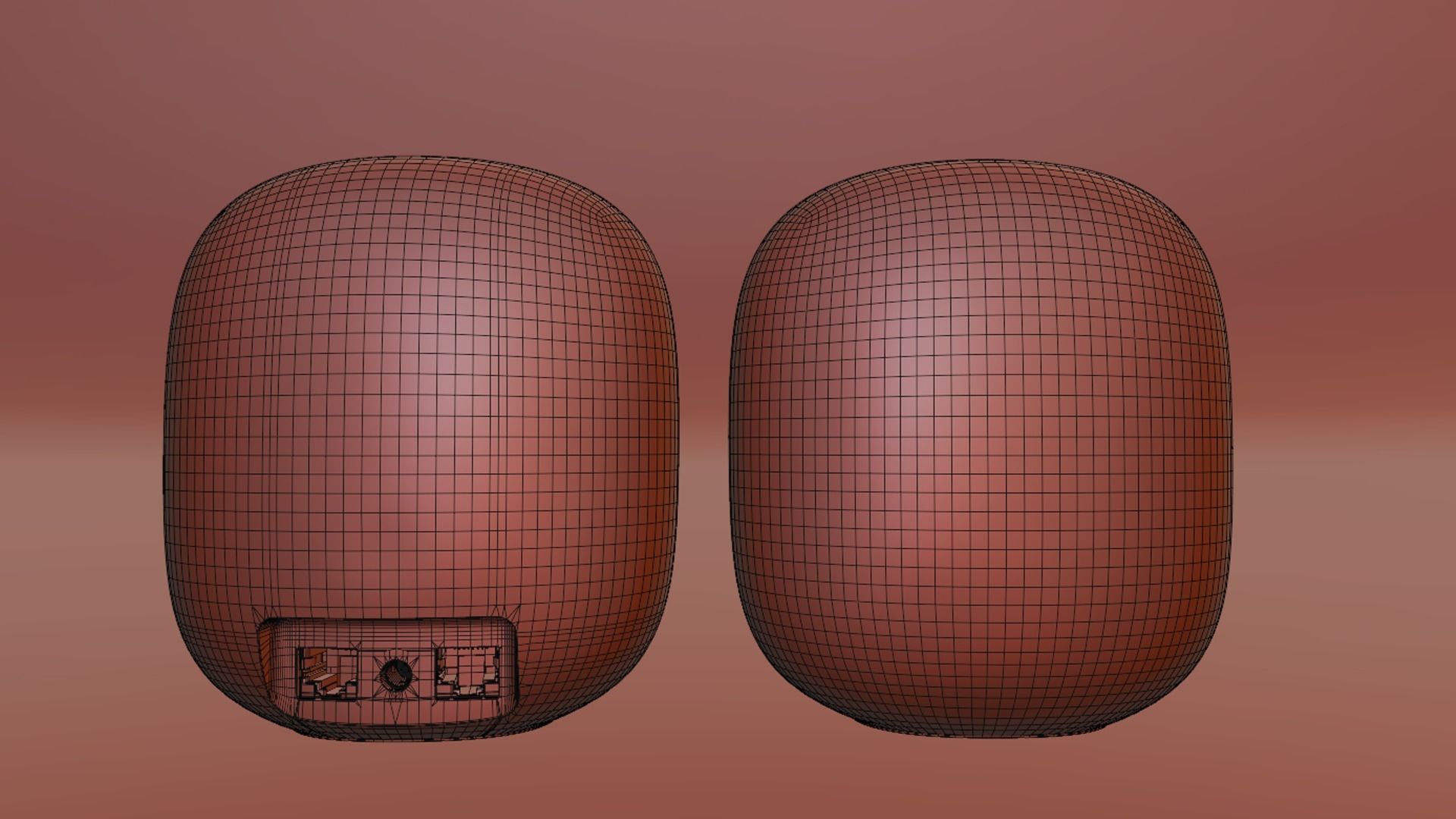 Google Full Smart Home collection All products and colors 3D model_28