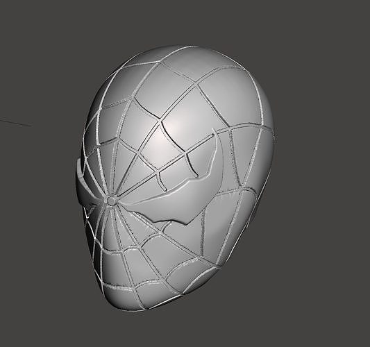 spider-punisher headsculpt  3D print model