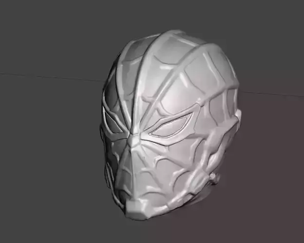 SPIDER-MAN MILES MORALES STRIKE SUIT HEADSCULPT