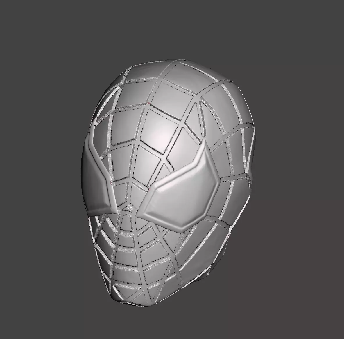 spider-man miles morales programmable matter headsculpt  3D print model_0