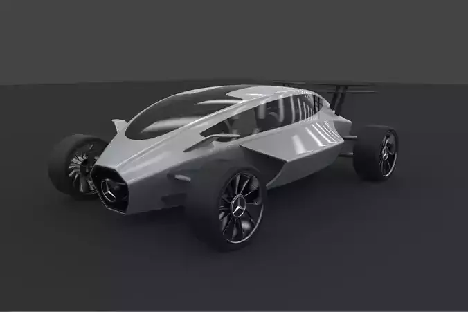 Benz concept sports car