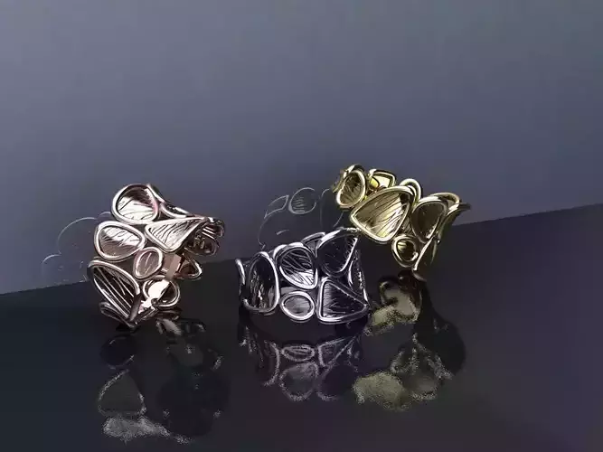 Geometric Ring - R160 3D print model