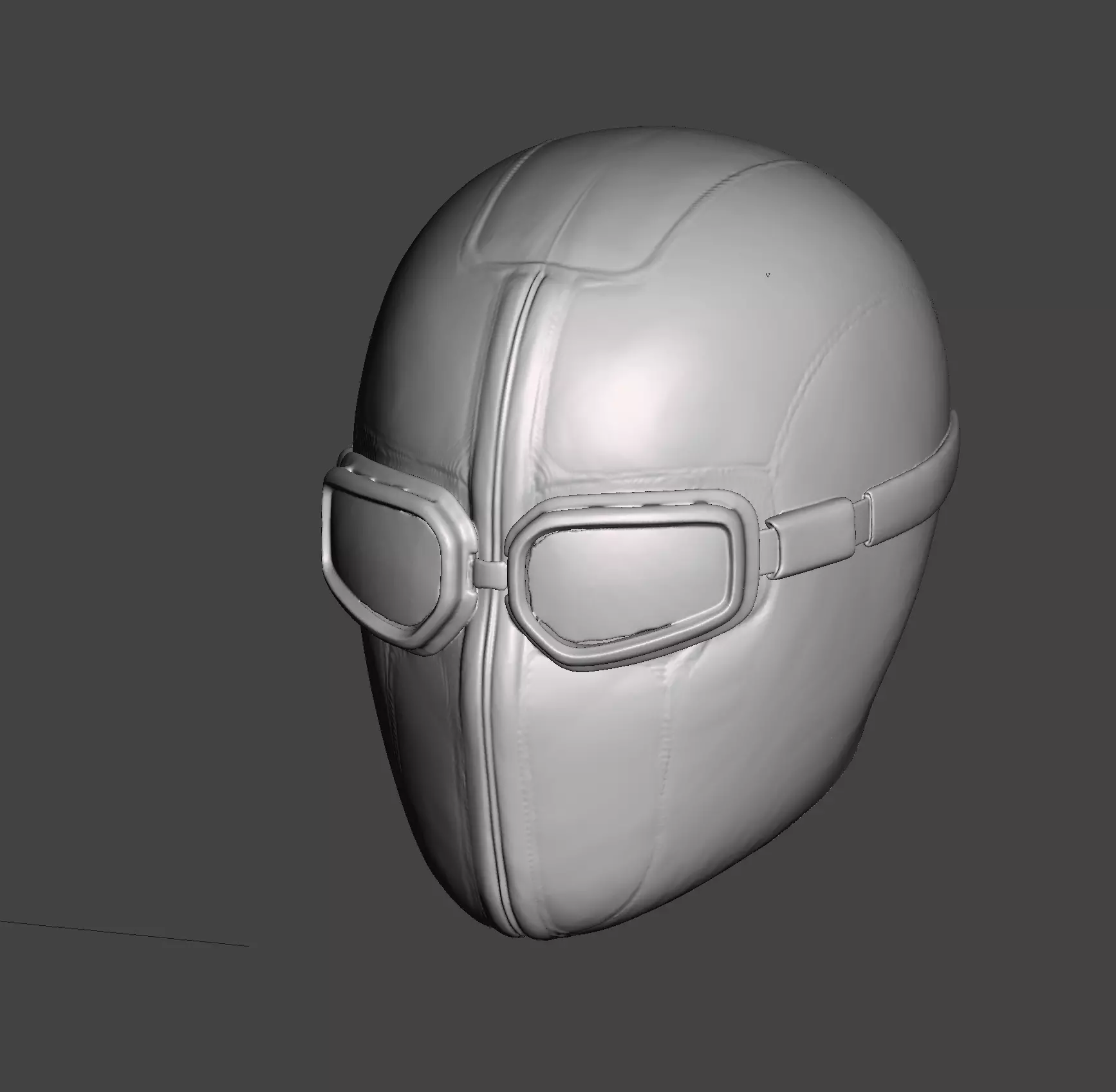 spider-man miles morales homemade suit headsculpt 3D print model