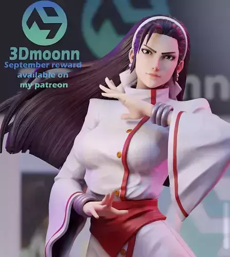 chizuru - the king of fighters - stl