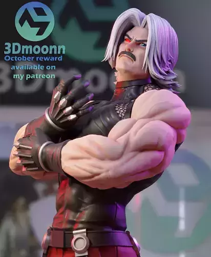 Rugal - the king of fighters - stl 3D print model