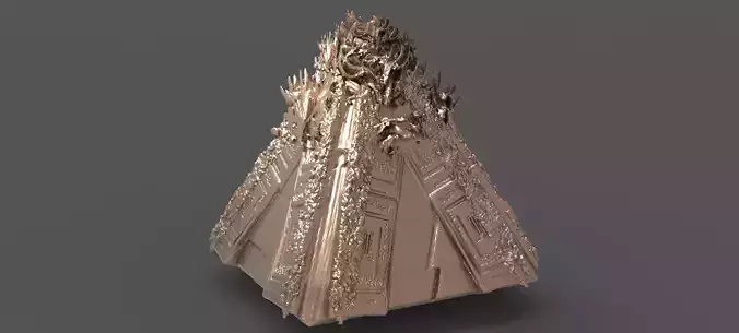 Hell pyramid Ghost version