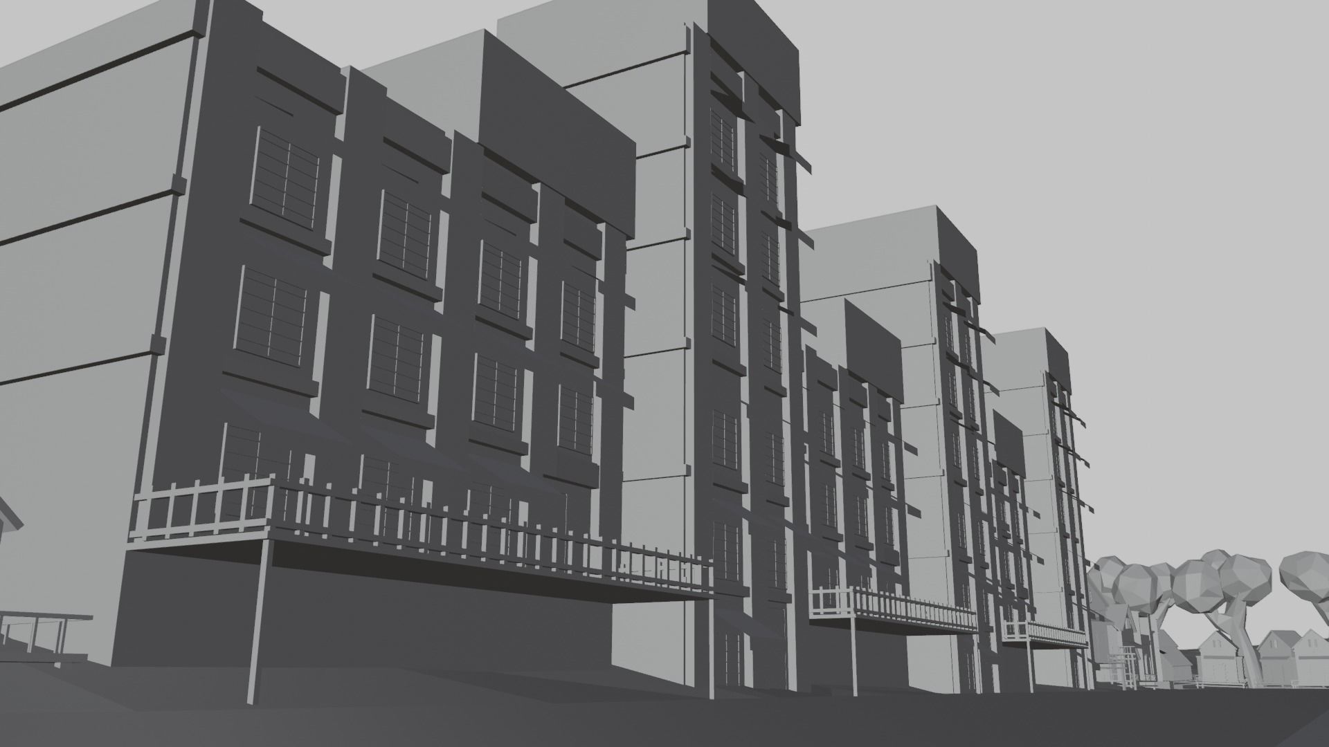 Low Poly Racing Track Low-poly 3D model_26