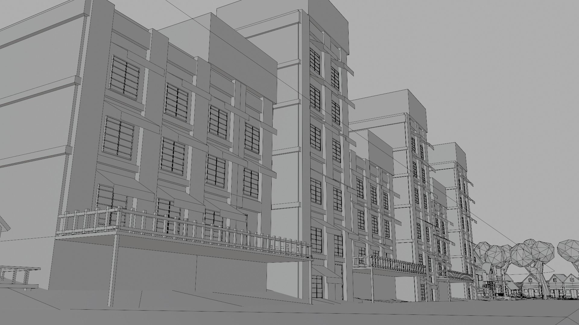 Low Poly Racing Track Low-poly 3D model_30