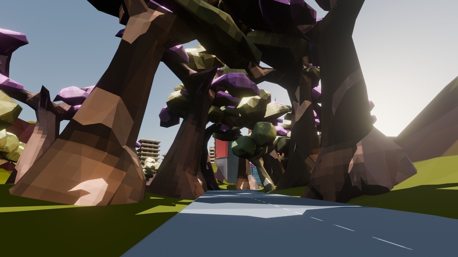 Low Poly Racing Track Low-poly 3D model_20