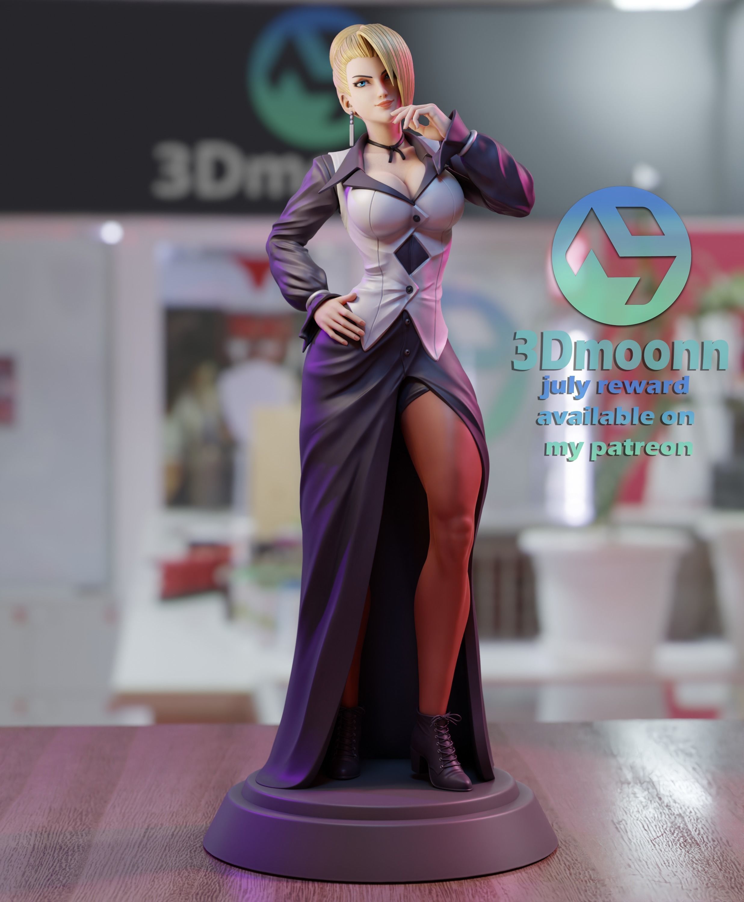 Mature - the king of fighters - stl 3D print model_1