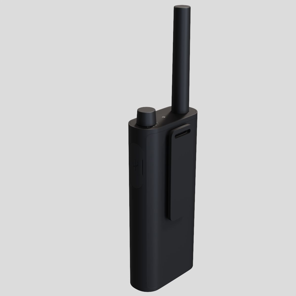 Walkie Talkie 3D model_1