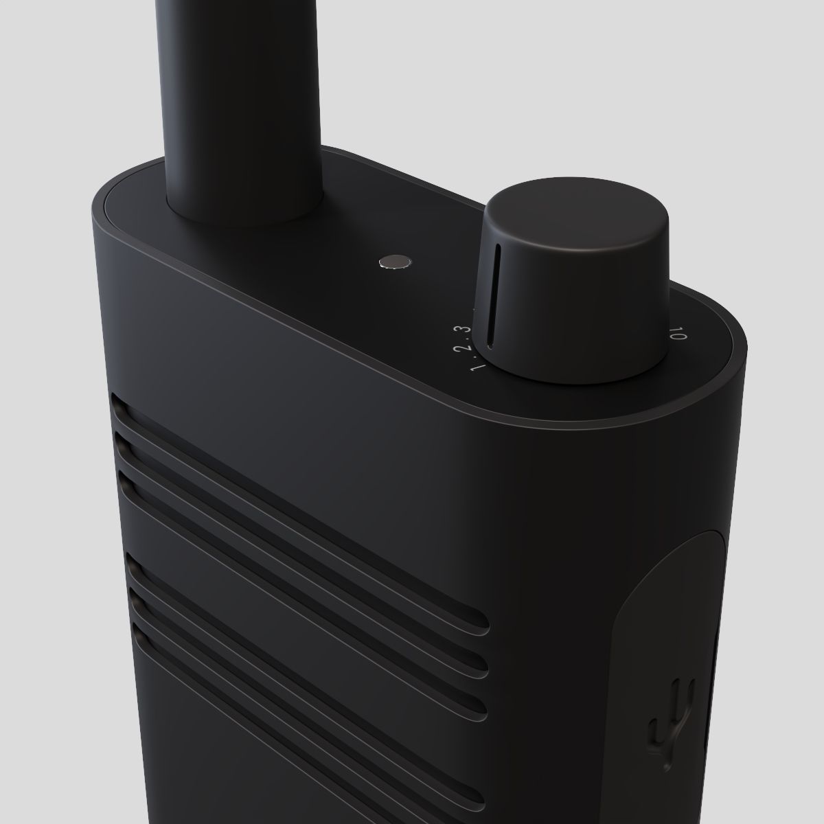 Walkie Talkie 3D model_2