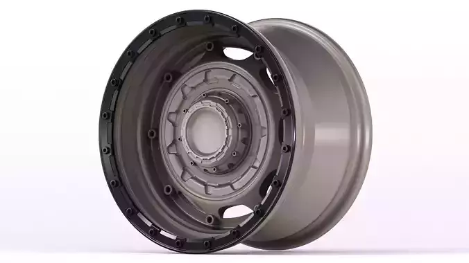 Tank Wheels M2 3D model