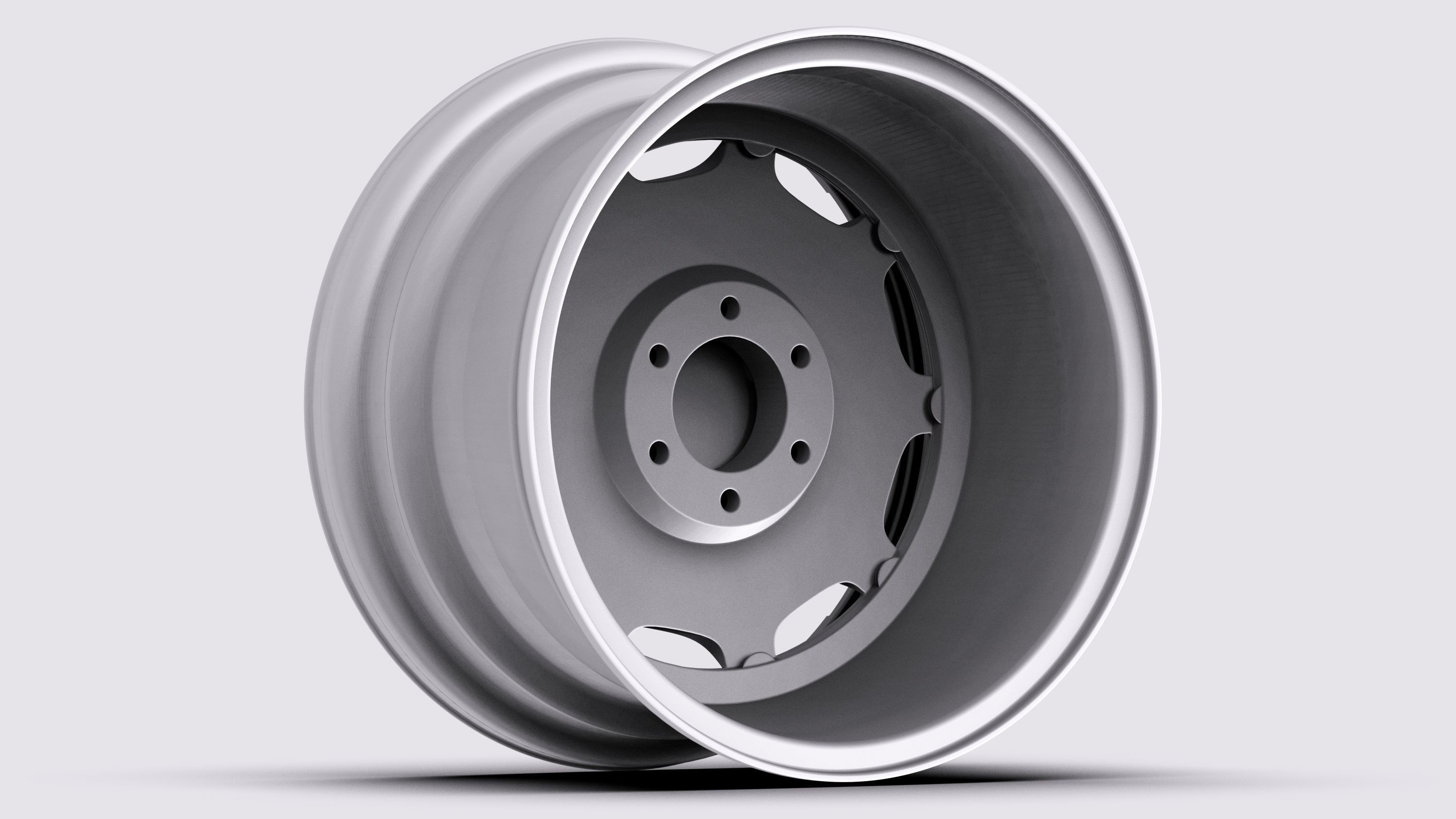 Tank Wheels M2 3D model_13