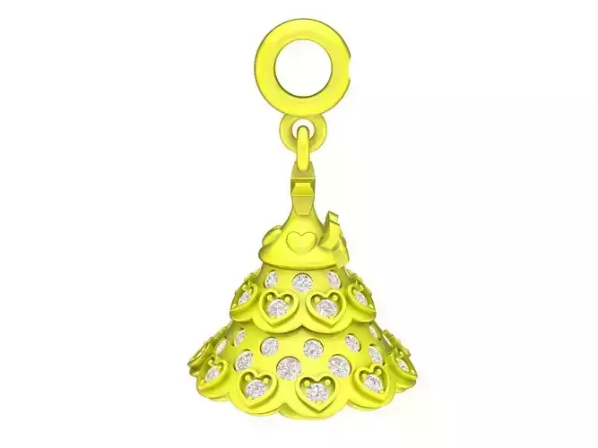 A7459 Diamond Heart Noel Tree Pine Pendant 3D Model 3D print model A7459 Diamond Heart Noel Tree Pine Pendant 3D Model 3D print model