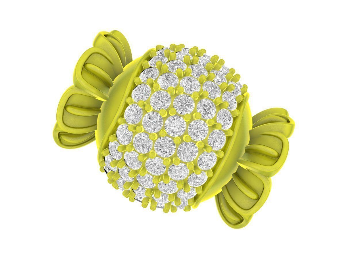 A7460 Diamond Charm Women Bracelets 3D Model 3D print model_3