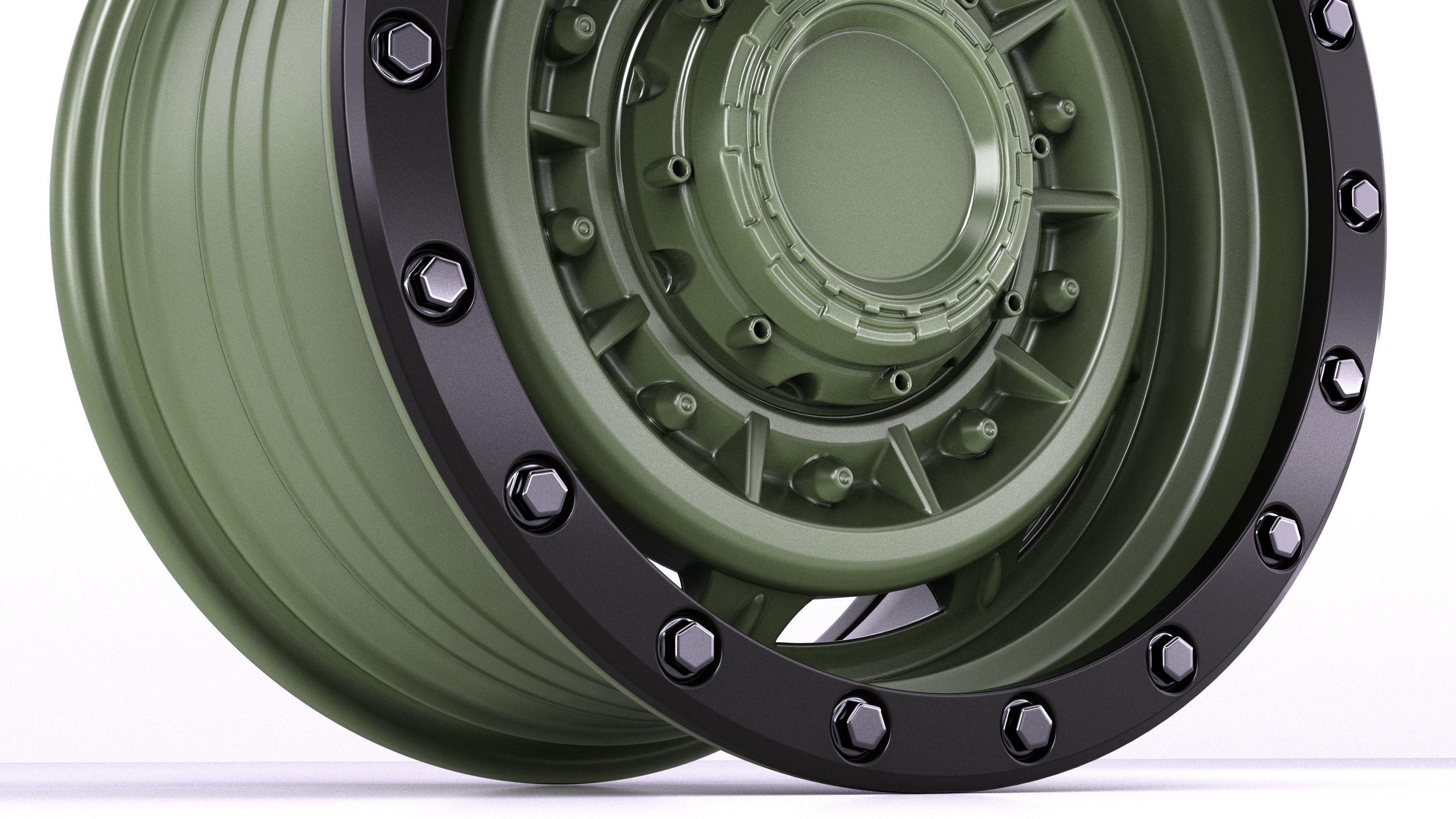 Tank Wheels M3 3D model | CGTrader