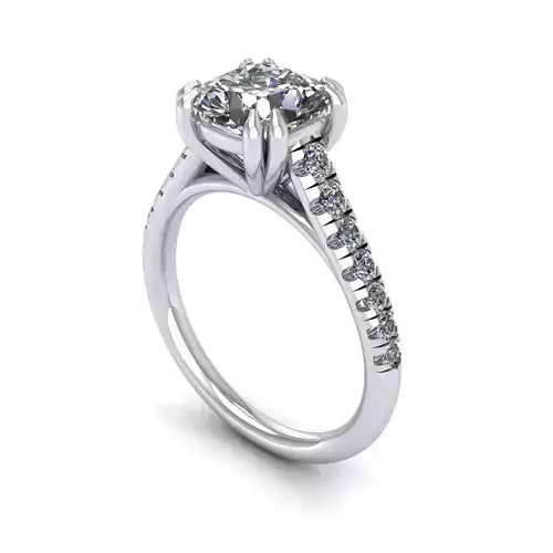 Solitaire Women Diamond Fashionable Ring R45
