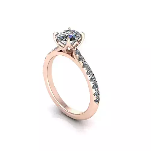 Solitaire Women Diamond Ring R86