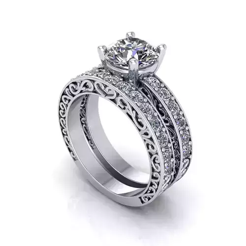 Matching Women Wedding Ring R59