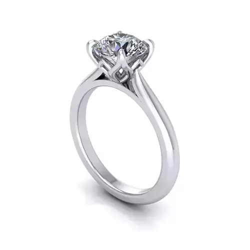 Solitaire Diamond Women Wedding Ring R35