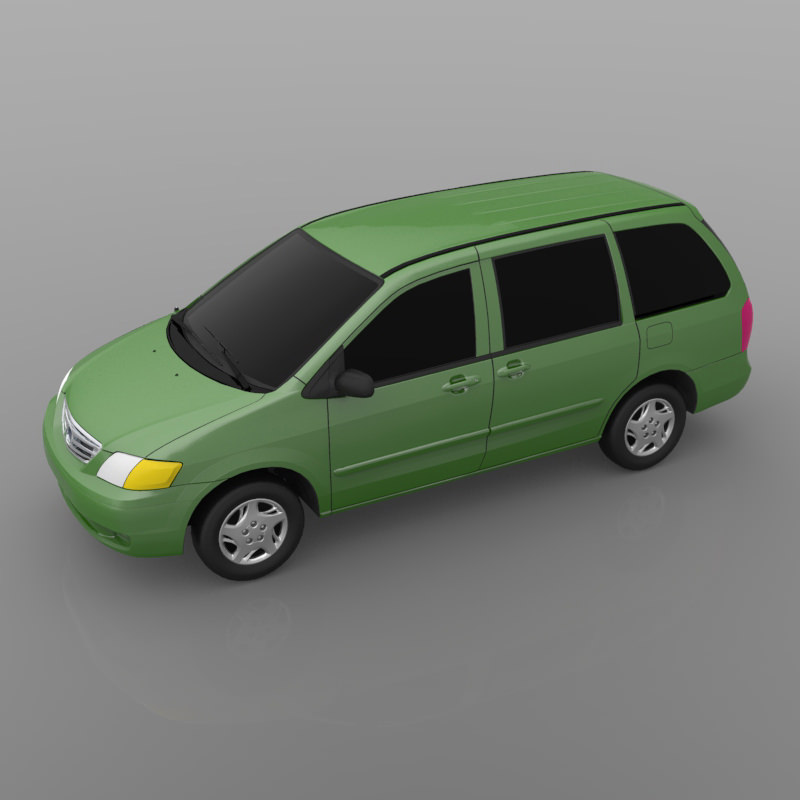 Mazda MPV 2000 3D model_6