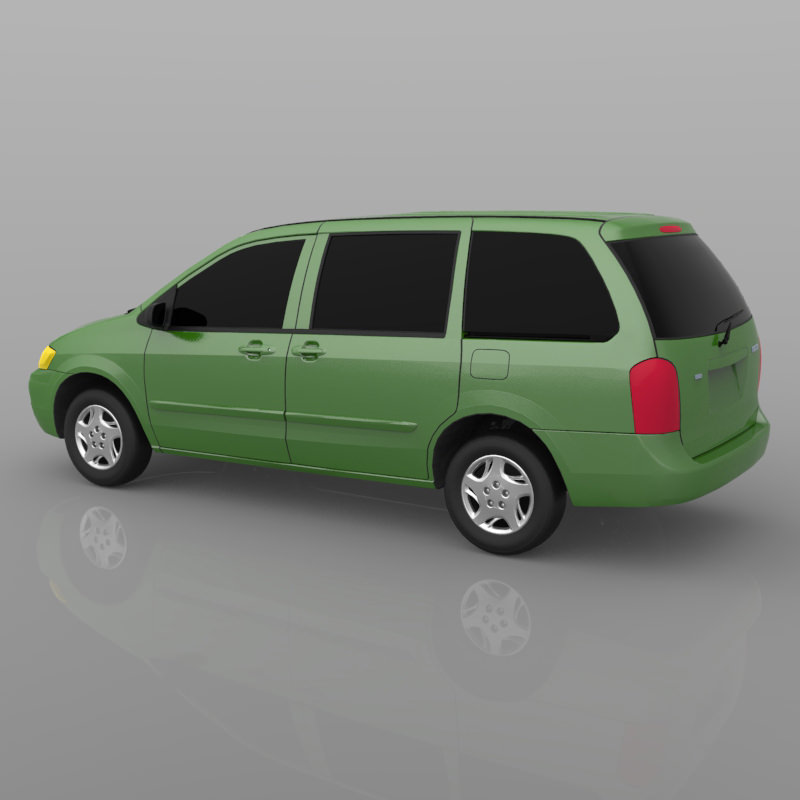 Mazda MPV 2000 3D model_7