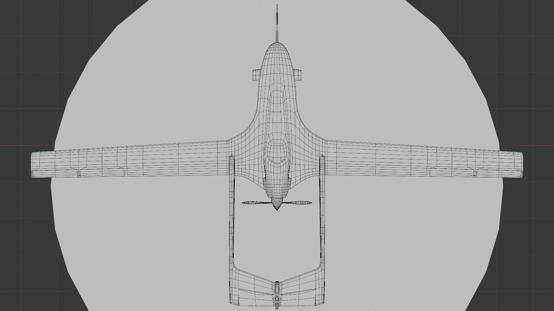Bayraktar TB2 Turkish Unmanned Aerial Vehicle UAV Low-poly 3D model_10