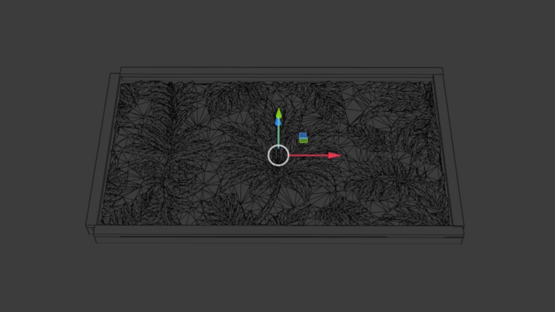 mural decor set wall panel 08 3D model_6